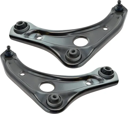 Miniatura 3 de Reemplazo delantero inferior brazo de control rótula izquierda conductor derecho pasajero par 2 piezas para Versa (EB3-4978486)