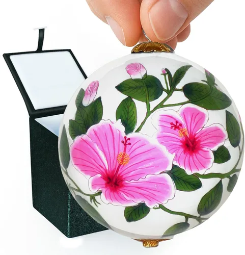 Miniatura 6 de Encantador Adorno Coleccionable de Hula Kids Aloha Kauai Pintado a Mano en Vidrio con Caja de Regalo CP/K de Maui by Design