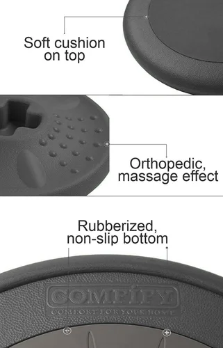 Miniatura 7 de Studico ActiveChairs Taburete Tambaleante para Niños, Asiento Flexible para Aula Mejora la Concentración, Postura y Ayuda con TDAH/TDA. Saca