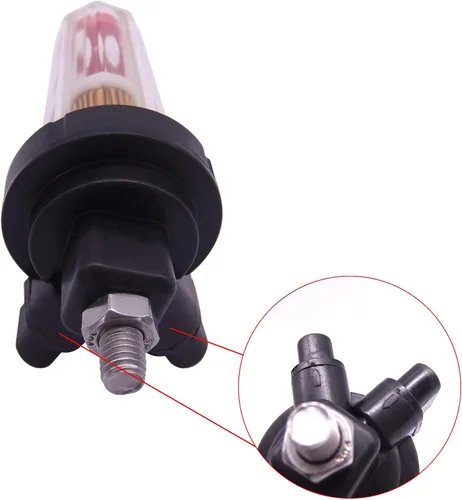 Miniatura 6 de SouthMarine Motor de barco 60C-24560-00 60C-24560-01 Filtro de combustible para Yamaha 75HP-225HP (2 o 4 tiempos), 0.315 in 5/16 pulgadas