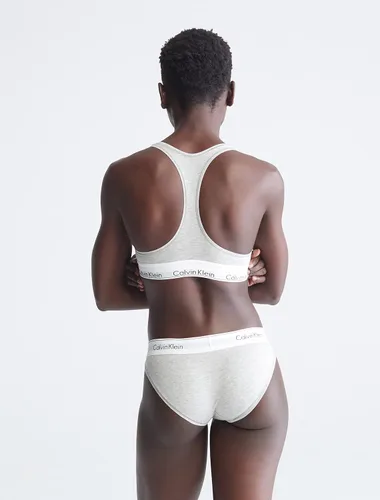 Miniatura 3 de Calvin Klein Bralette inalámbrico moderno de algodón sin forro para mujer