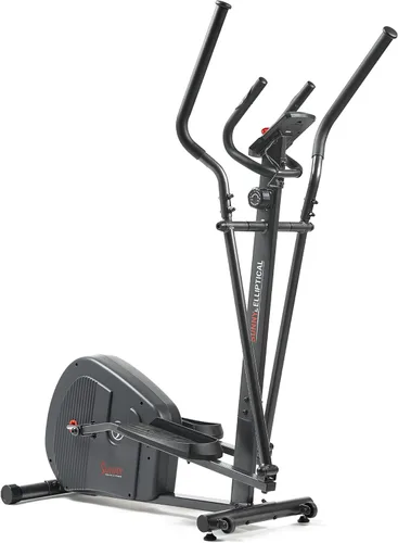 Miniatura 2 de Sunny Health & Fitness Máquina de ejercicios elíptica, entrenamiento magnético silencioso para todo el cuerpo con agarres de frecuencia de pulso