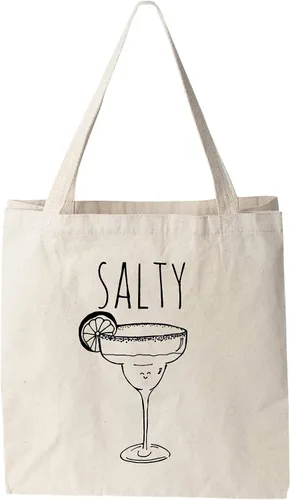 Miniatura 17 de Moonlight Makers 100% Cotton Canvas, Natural Tote Bag, Full-Color Tote, Funny Design - Beverage