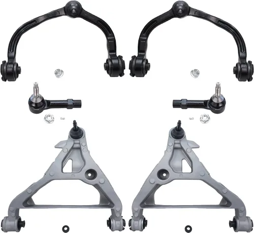 Miniatura 138 de Detroit Axle - Kit de extremo delantero para Chrysler 300 Dodge Charge Challenger 2011-2023, 2 brazos de control inferiores traseros 2 rótulas