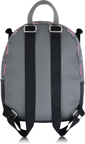 Miniatura 3 de Sanrio Hello Kitty and Friends Kuromi Mochila Mini bolso de piel sintética de 10 pulgadas para mujeres, hombres, unisex, Kuromi, Mochilas Daypack