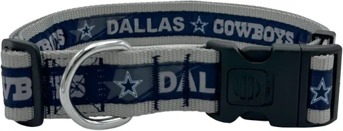 Miniatura 39 de Pets First Collar para perro de la NFL 32 equipos NFL disponibles en 4 tamaños. Collar de PET NFL resistente, fuerte y duradero. Equipo de fútbol