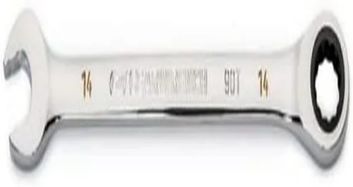 Miniatura 10 de GEARWRENCH 86907 Llave combinada de trinquete de 12 puntos con arco oscilante de 4 grados de 0.276 in