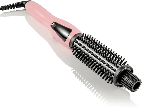 Alure Cepillo térmico iónico 3 en 1: rizador, alisador y varita de peinado con cerdas de nailon antiquemaduras, alternativa perfecta para todo tipo
