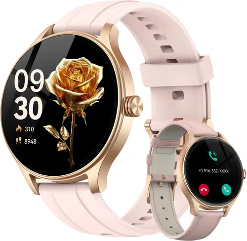 Miniatura 9 de Fitpolo Reloj inteligente para hombres y mujeres, Android iPhone, rastreador de actividad física HD de 1.27 pulgadas con llamadas y respuesta