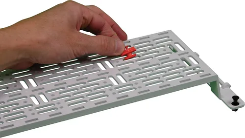 Miniatura 3 de On-Q AC1051-KH-20 Clips de poste para cerradura (paquete de 20), rojo