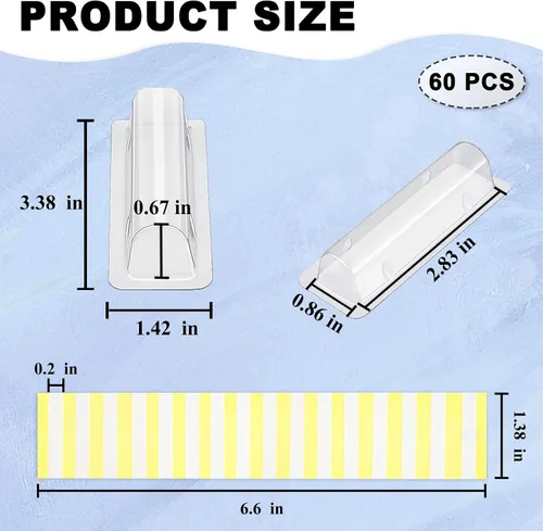Miniatura 2 de 60 bolsas de bálsamo labial de plástico para dinero, soporte para lápiz labial transparente, cúpulas de plástico transparente para tarjetas