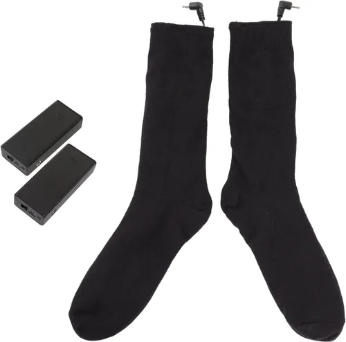 Calcetines calefactables, calcetines térmicos recargables, calcetines de calefacción a batería para hombres y mujeres, calentadores de pies para