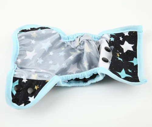 Miniatura 4 de Pañal para bebé recién nacido 8lbs-10lbs (estrellas)