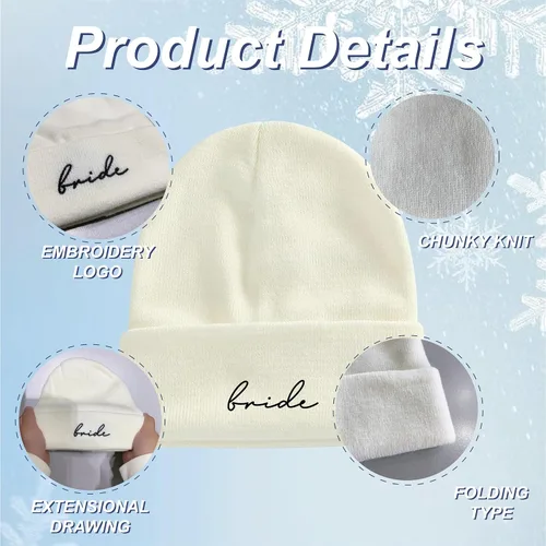 Miniatura 3 de Mr and Mrs Beanies, Wedding Gifts for Couples, His and Hers Engagement Gift, Honeymoon Travel Essentials