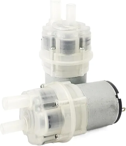 Miniatura 3 de Bomba de agua de diafragma autocebante DC 12V bomba de agua autocebante Mini pistón de diafragma eléctrico Bombas de 5 cámaras de aire Gran caudal