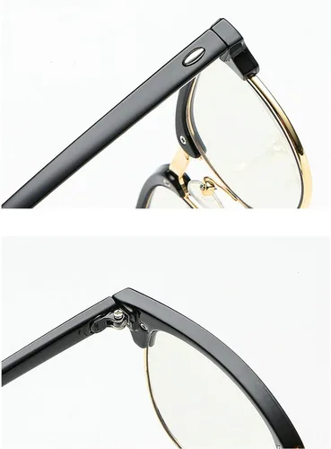 Miniatura 6 de Gafas de lectura fotocrómicas de transición para hombres y mujeres, gafas de sol transparentes, lentes de sol para lectores UV400 Retro Rivet Square