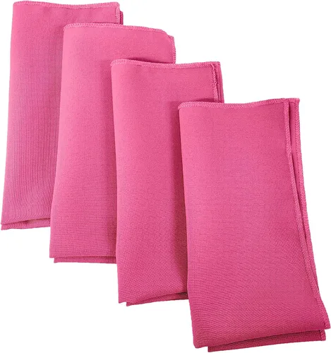 Miniatura 81 de LA Linen Paquete de 10 servilletas de popelina de poli, servilletas de tela suave, servilletas lavables y reutilizables, servilletas de mesa
