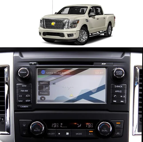 Miniatura 18 de SKTU 2 protectores de pantalla para Nissan Frontier 2025 2026 de 12.3 pulgadas para Nissan Frontier 2025 + navegación de 12.3 pulgadas