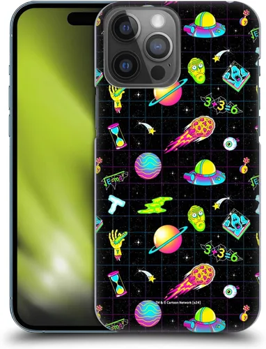 Miniatura 11 de Head Case Designs Funda rígida con licencia oficial de Rick and Morty Aliens Season 3, compatible con Apple iPhone 14 Pro Max
