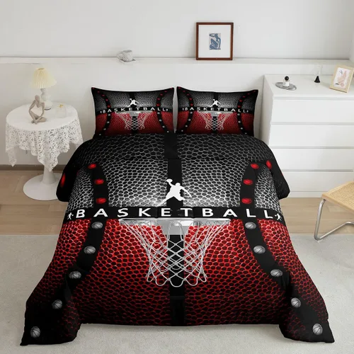 Miniatura 28 de Feelyou Juego de edredón de zorro ártico, juego de ropa de cama para niños y niñas, bonito edredón de animales salvajes, juego de edredón 1 juego