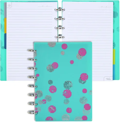 Miniatura 83 de Talia - Cuadernos de notas con tapas, planificador, personalizables, (Azul de Verano, Junior (5.5 pulgadas x 8.5 pulgadas)) Azul verano