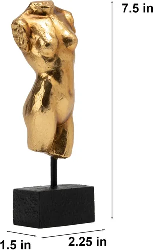 Miniatura 3 de Guichifun Esculturas para decoración del hogar, busto, estatua femenina, figura de resina, decoración moderna, escultura de arte para el hogar