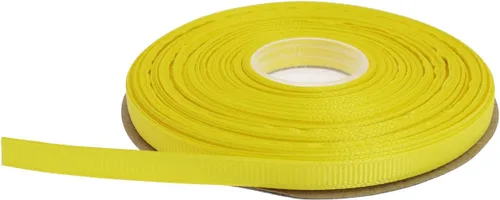 Miniatura 46 de Cinta de grogrén sólido de 25 yardas cada rollo, borde tejido 100% poliéster (1/4 pulgada, beige)