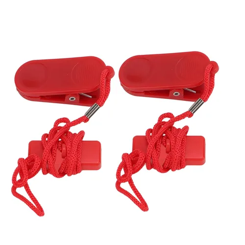 Miniatura 3 de Reemplazo de llave de seguridad para cinta de correr, 2 llaves magnéticas universales compatibles con cintas de correr Proform, Image, Weslo
