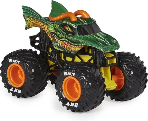 Miniatura 4 de Monster Jam 2022 Spin Master 1:64 Camión fundido a troquel con accesorio adicional: Legacy Trucks Dragon