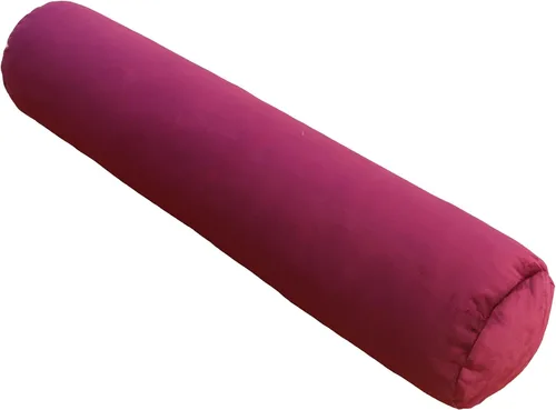 Miniatura 4 de Funda de almohada cilíndrica de terciopelo grueso de tamaño personalizado, soporte para columna vertebral, cuello, espalda, lumbar, almohada