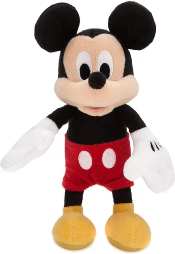 Miniatura 9 de Disney Store Mini puf de peluche oficial, Buttercup de Toy Story, bonito animal de peluche con escultura detallada, características bordadas y parte