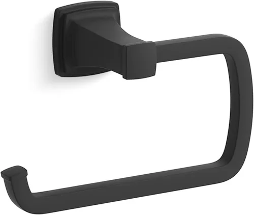 Miniatura 18 de Kohler 27411-BL Riff Gancho doble para bata, negro mate