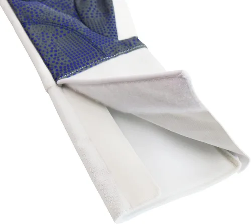 Miniatura 6 de LEONARK Guantes acolchados de esgrima para espada y sable de aluminio, manoplas de cuero para práctica de esgrima y combate, 1 paquete