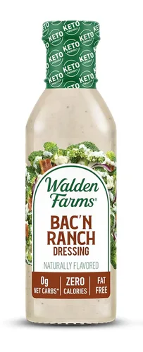 Miniatura 60 de Walden Farms Vinagreta de Tomate Seco al Sol – Aderezo sin calorías, bajo en carbohidratos, apto para dieta keto, vegano, sin azúcar con rico sabor