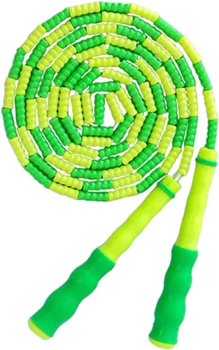 Miniatura 11 de Cuerda de saltar para niños, niñas y niños, cuerdas de saltar suaves con cuentas, cuerda de saltar ajustable, cuerda segmentada sin enredos