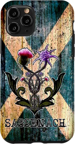 Miniatura 29 de Purple Thistle Flower Scottish Flag Scots Sassenach Vintage Case for iPhone 17