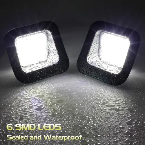 Miniatura 2 de Luces LED para Matrícula Compatibles con Dodge Ram 1500 2500 3500 de 2003 a 2018, 6000K Blanco