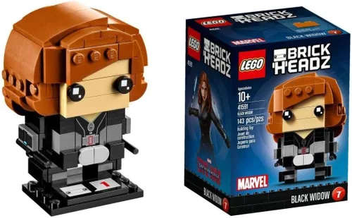 Miniatura 5 de Kit para construir LEGO BrickHeadz de la Viuda Negra 41591