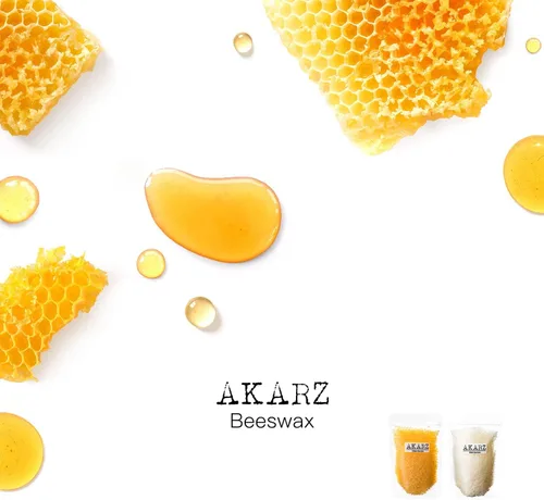 Miniatura 4 de AKARZ Cera de abejas blanca (35.27 oz) Orgánica Natural Pura para Bálsamos Labiales Lociones Velas Abejas Pastillas de Cera
