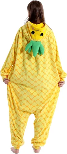 Miniatura 7 de vavalad Disfraces de piña para adultos, pijamas de una pieza, piña, fruta y piña, regalos para mujeres y hombres