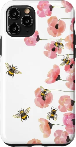 Miniatura 29 de Bumble bee - Honey Bees. bee Lover. Pink Flower. Gift Case for iPhone 17