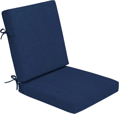 Miniatura 12 de Arden Foam - Cojín para silla de comedor al aire libre, 20 x 20 pulgadas, fabricado con espuma ProFoam, resistente a la lluvia, resistente a