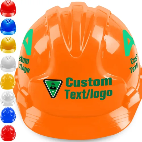 Miniatura 12 de Casco de seguridad personalizado para hombre, logotipo personalizado, construcción, casco, suspensión para el trabajo, hogar, protección