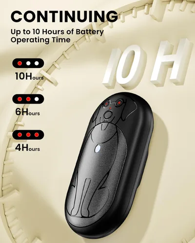 Miniatura 4 de Calentadores de manos eléctricos recargables, paquete de 2, 3000 mAh x 2 calentadores de manos portátiles que funcionan con pilas, regalos