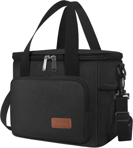Miniatura 23 de Femuar - Loncheras unisex para adultos con aislamiento térmico, para el trabajo, la oficina y pícnics, diseño grande tipo hielera a prueba de fugas