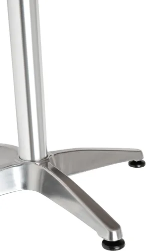 Miniatura 8 de Flash Furniture Mesa de barra de metal - Mesa de patio de aluminio - Mesa de barra redonda Mellie de 23.5 pulgadas de alto - Interior y exterior