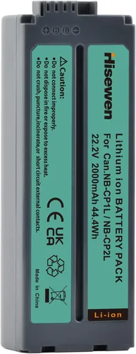 Miniatura 5 de Batería NB-CP2L NB-CP1L de 2000 mAh para impresoras fotográficas Canon SELPHY CP1300 CP1200 CP100, CP200, CP220, CP300, CP330, CP400, CP510, CP770