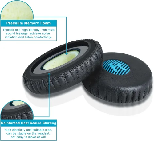Miniatura 4 de Almohadillas de repuesto para auriculares Bose On-Ear 2, almohadilla de oreja GVOEARS para auriculares inalámbricos Bose OE2 / OE2i / SoundTrue