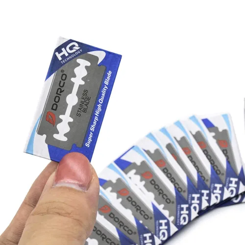 Miniatura 6 de Dorco Platinum ST300 - Cuchillas de afeitar de acero inoxidable, paquete de 10 hojas