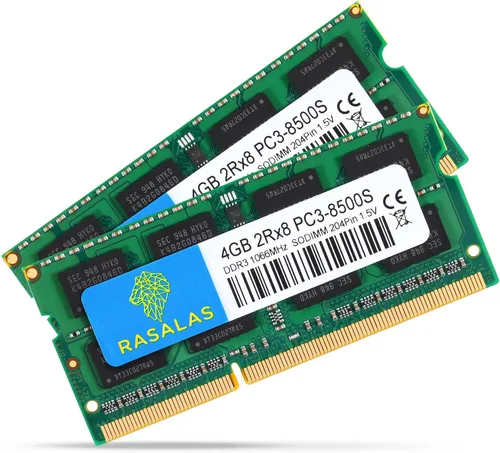 Miniatura 9 de 8GB 1Rx8 PC3L-12800S DDR3L 1600MHz DDR3 RAM SODIMM 1.35V CL11 204-Pin PC3-12800 RAM de actualización de memoria para portátil.